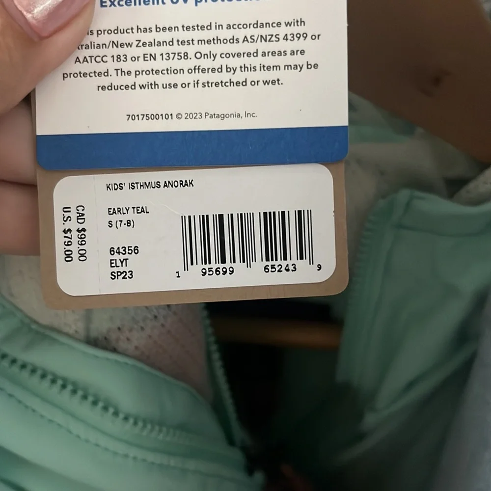 Patagonia Kids Isthmus Anorak - Picture 6 of 6